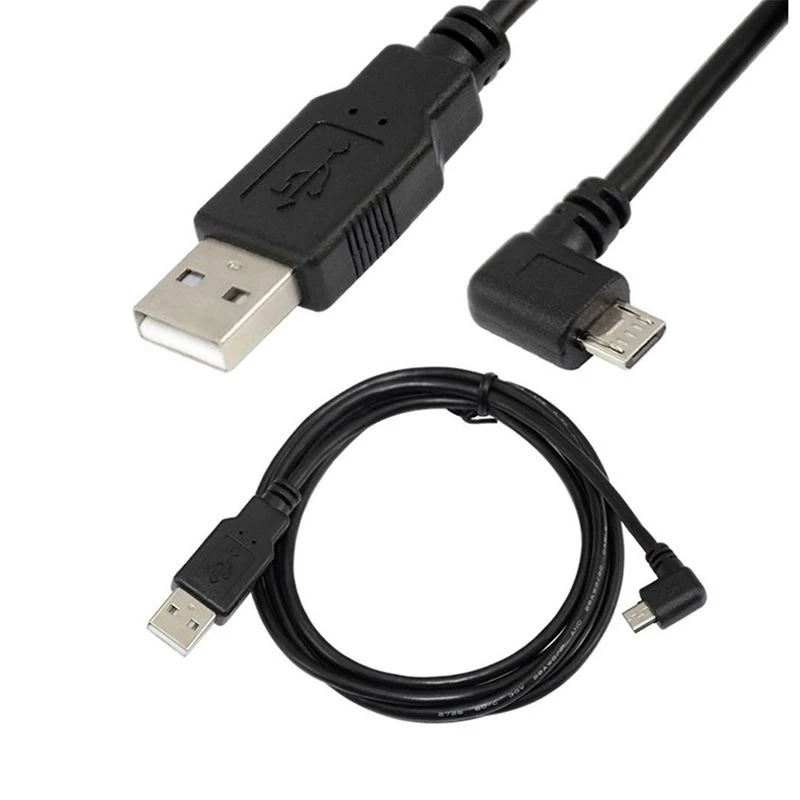 USB 2.0 A to left angle Micro USB 2.0 5 Pin Cable USB 2.0 A to left angle Micro USB 2.0 5 Pin Cable