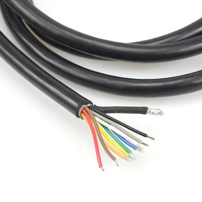 Mini Din 9 pin MD9 male Connector to open Cable Mini Din 9 pin MD9 male Connector to open Cable