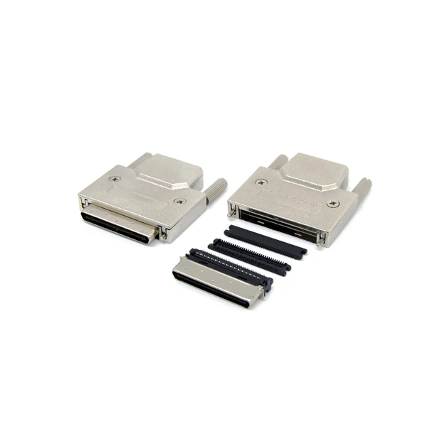 IDC type 0.8mm VHDCI 68 male scsi 5 connector